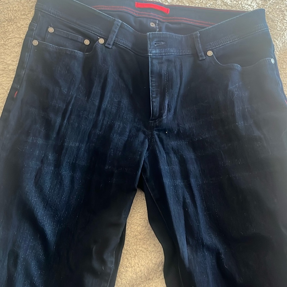 Never worn llbean size 14 straight leg jeans
